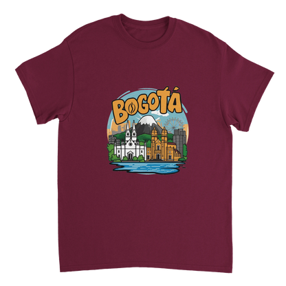 Bogotá Colombia Unisex Travel T-Shirt perfect for travelers and gift seekers