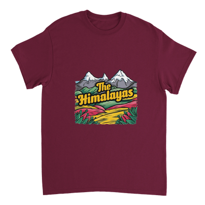 Himalayas Unisex Travel T-Shirt perfect for travelers and gift seekers