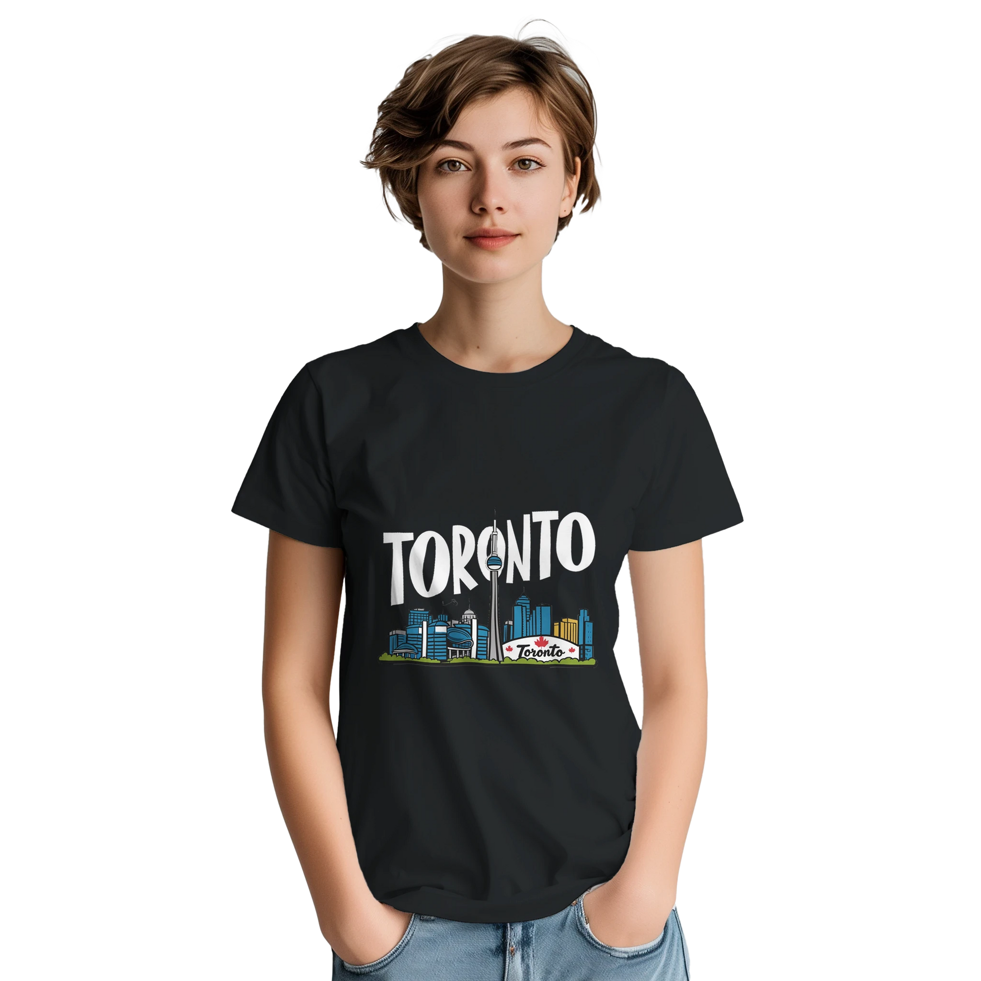 Toronto Canada Unisex Travel T-Shirt perfect for travelers and gift seekers