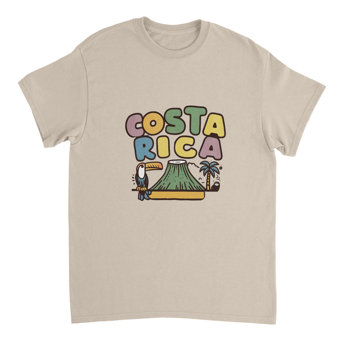 Costa Rica Unisex Travel T-Shirt perfect for travelers and gift seekers