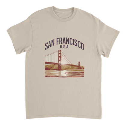 San Francisco USA Unisex Travel T-Shirt perfect for travelers and gift seekers