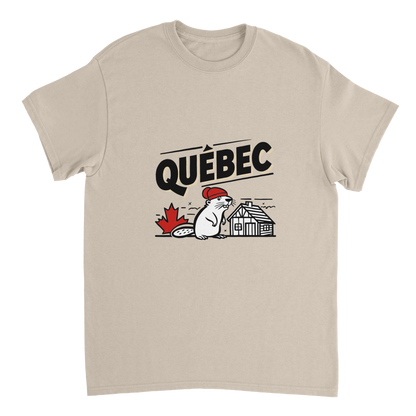 Quebec Canada Unisex Travel T-Shirt perfect for travelers and gift seekers