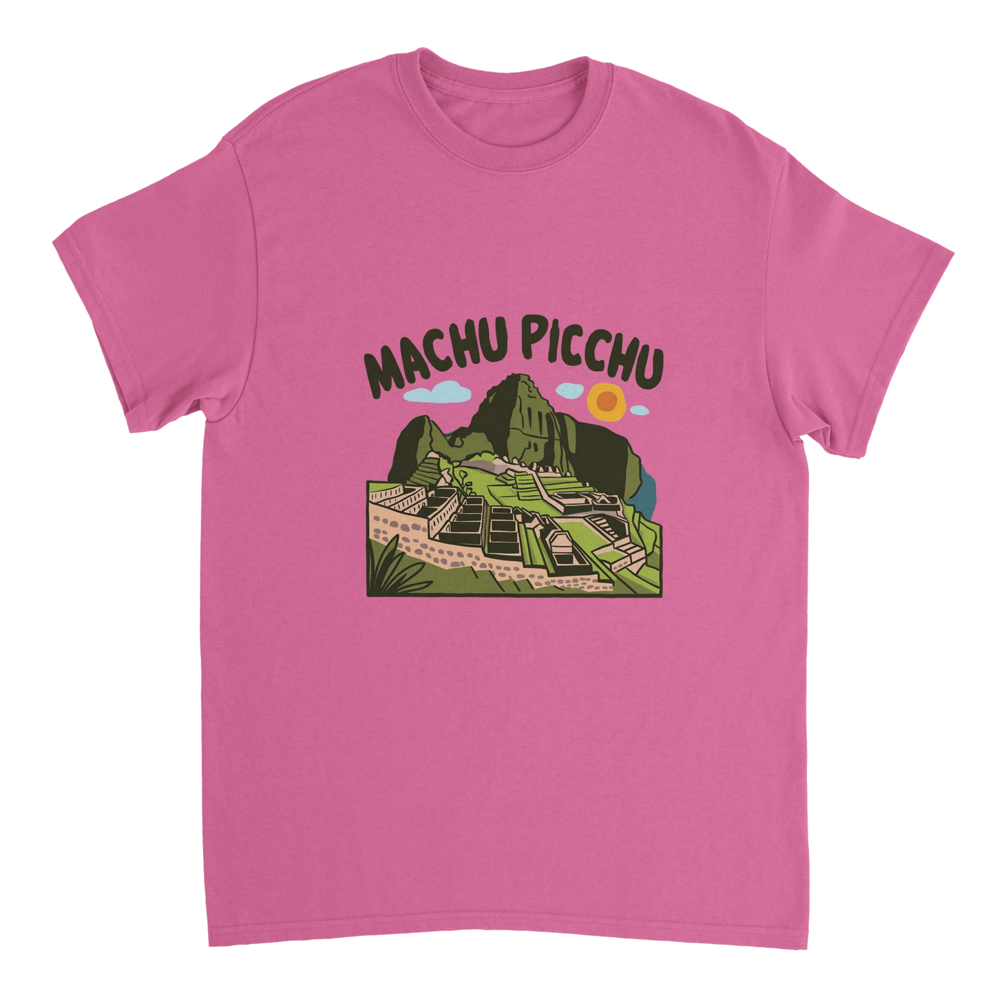 Machu Picchu Unisex Travel T-Shirt perfect for travelers and gift seekers