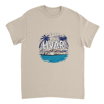 Hvar Croatia Unisex Travel T-Shirt perfect for travelers and gift seekers