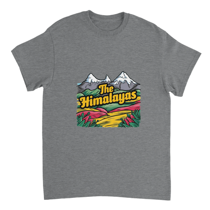 sport grey Himalayas Unisex Travel T-Shirt perfect for travelers and gift seekers