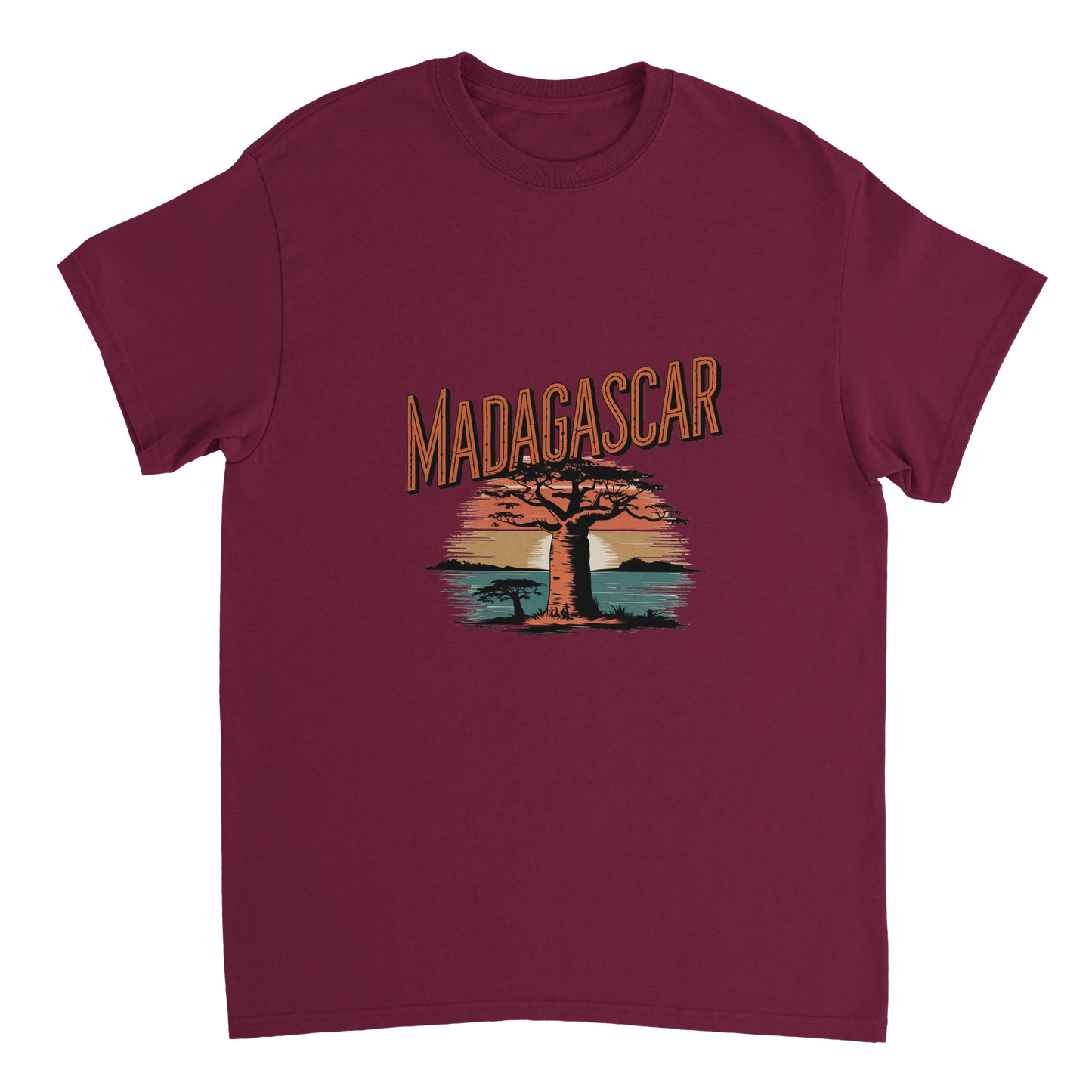 Madagascar Unisex Travel T-Shirt perfect for travelers and gift seekers