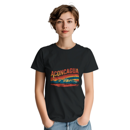 Aconcagua Argentina Unisex Travel T-Shirt perfect for travelers and gift seekers