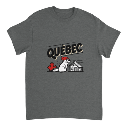 Quebec Canada Unisex Travel T-Shirt perfect for travelers and gift seekers