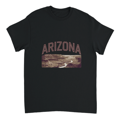 black Arizona USA Unisex Travel T-Shirt perfect for travelers and gift seekers
