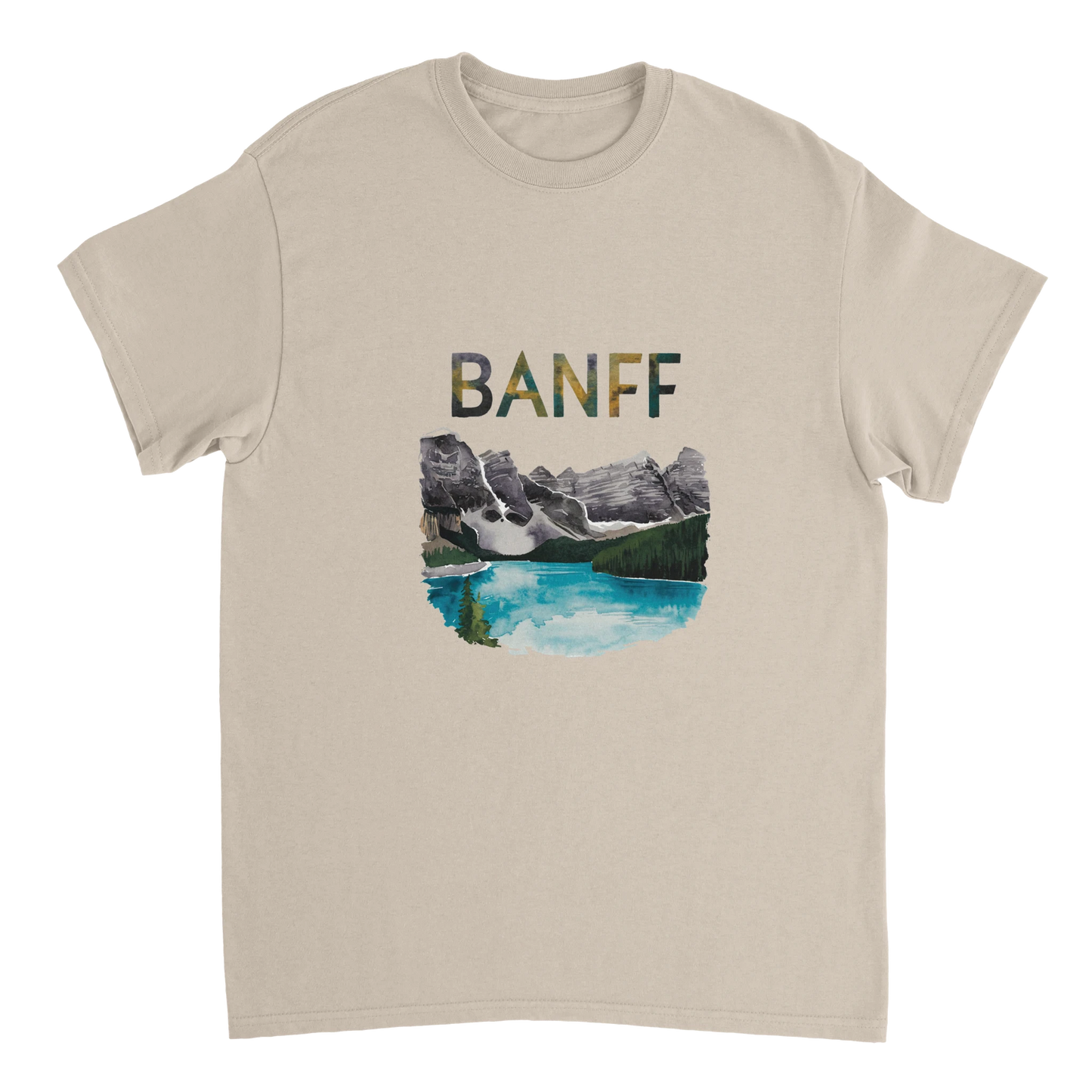Banff Canada Unisex Travel T-Shirt perfect for travelers and gift seekers
