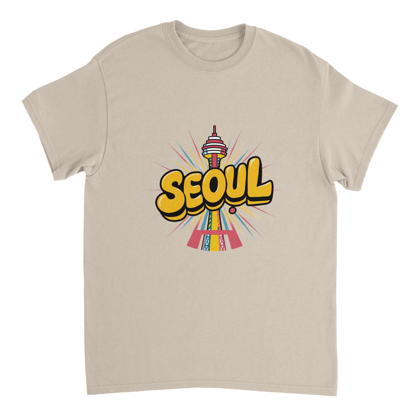 Seoul South Korea Unisex Travel T-Shirt perfect for travelers and gift seekers