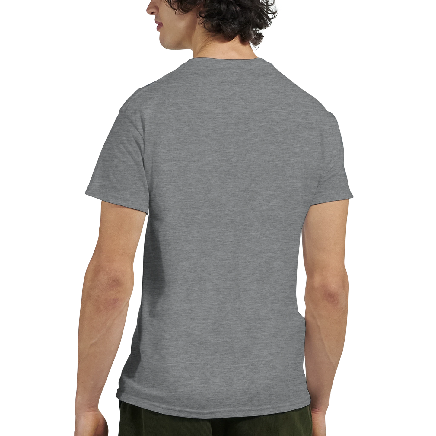 Morocco Unisex Travel T-Shirt featuring a man from the back perfect for travelers and gift seekers