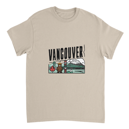 Vancouver Canada Unisex Travel T-Shirt perfect for travelers and gift seekers