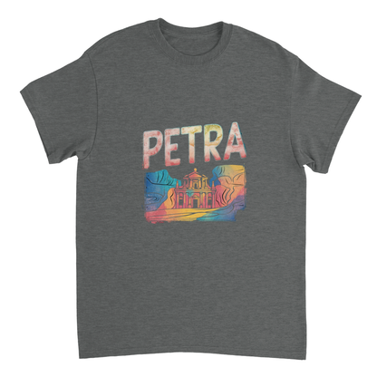 Petra Jordan Unisex Travel T-Shirt perfect for travelers and gift seekers