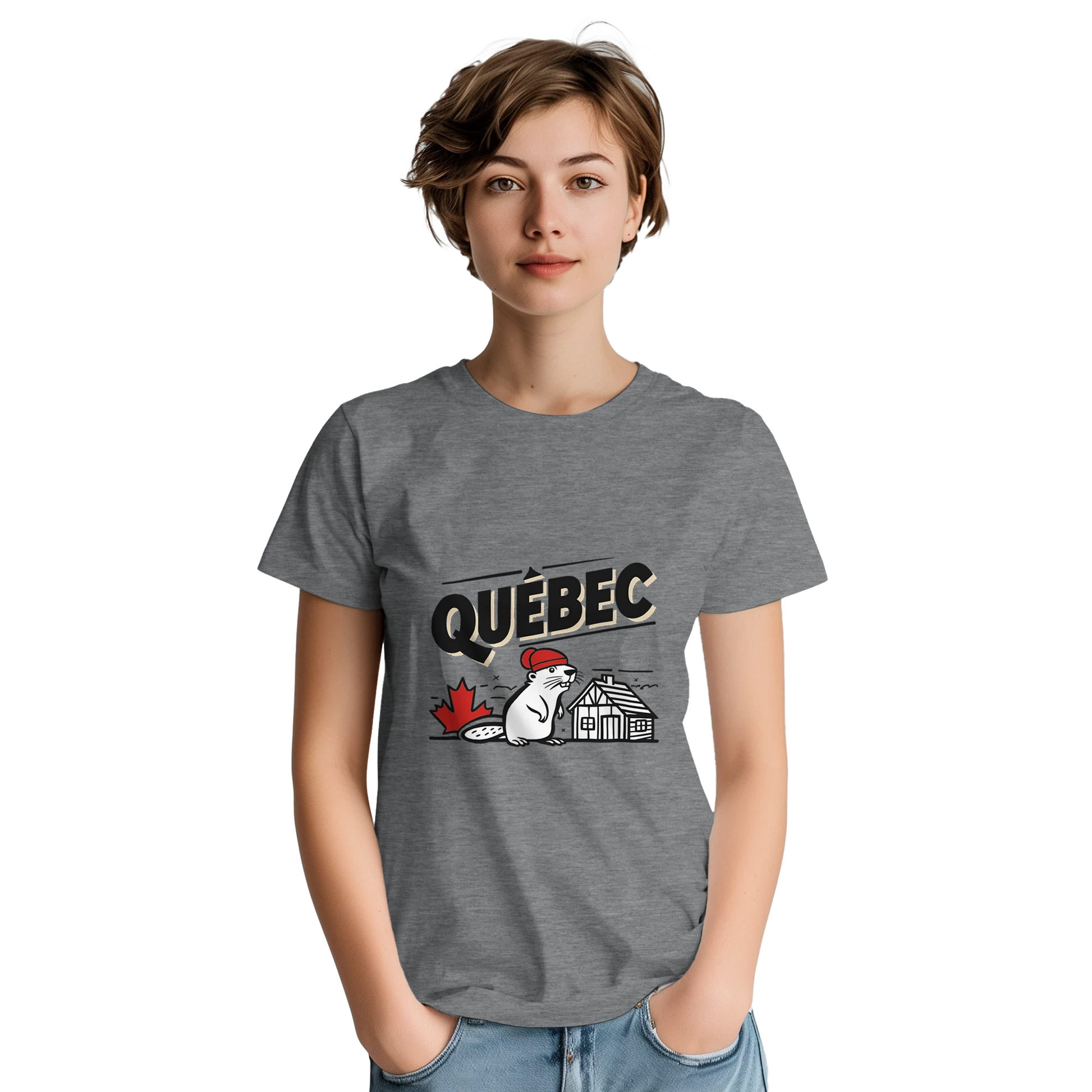 Quebec Canada Unisex Travel T-Shirt perfect for travelers and gift seekers
