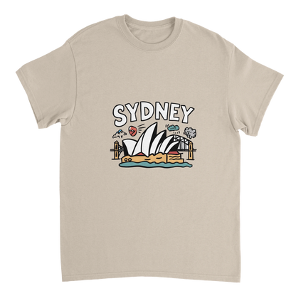 Sydney Australia Unisex Travel T-Shirt perfect for travelers and gift seekers