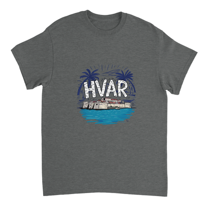 Hvar Croatia Unisex Travel T-Shirt perfect for travelers and gift seekers