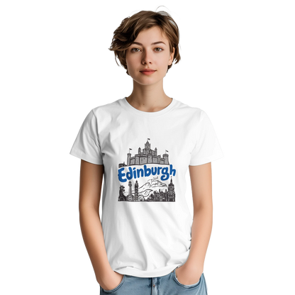 Edinburgh Scotland Unisex Travel T-Shirt perfect for travelers and gift seekers