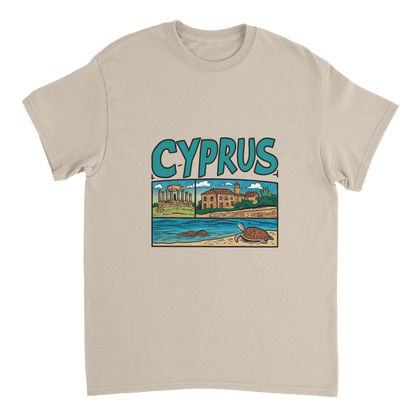 Cyprus Unisex Travel T-Shirt perfect for travelers and gift seekers