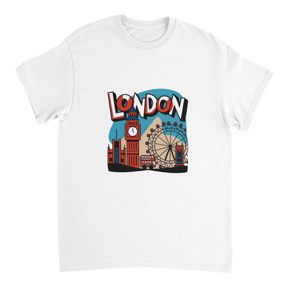 white London England Unisex Travel T-Shirt perfect for travelers and gift seekers