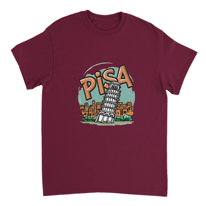 Pisa Italy Unisex Travel T-Shirt perfect for travelers and gift seekers