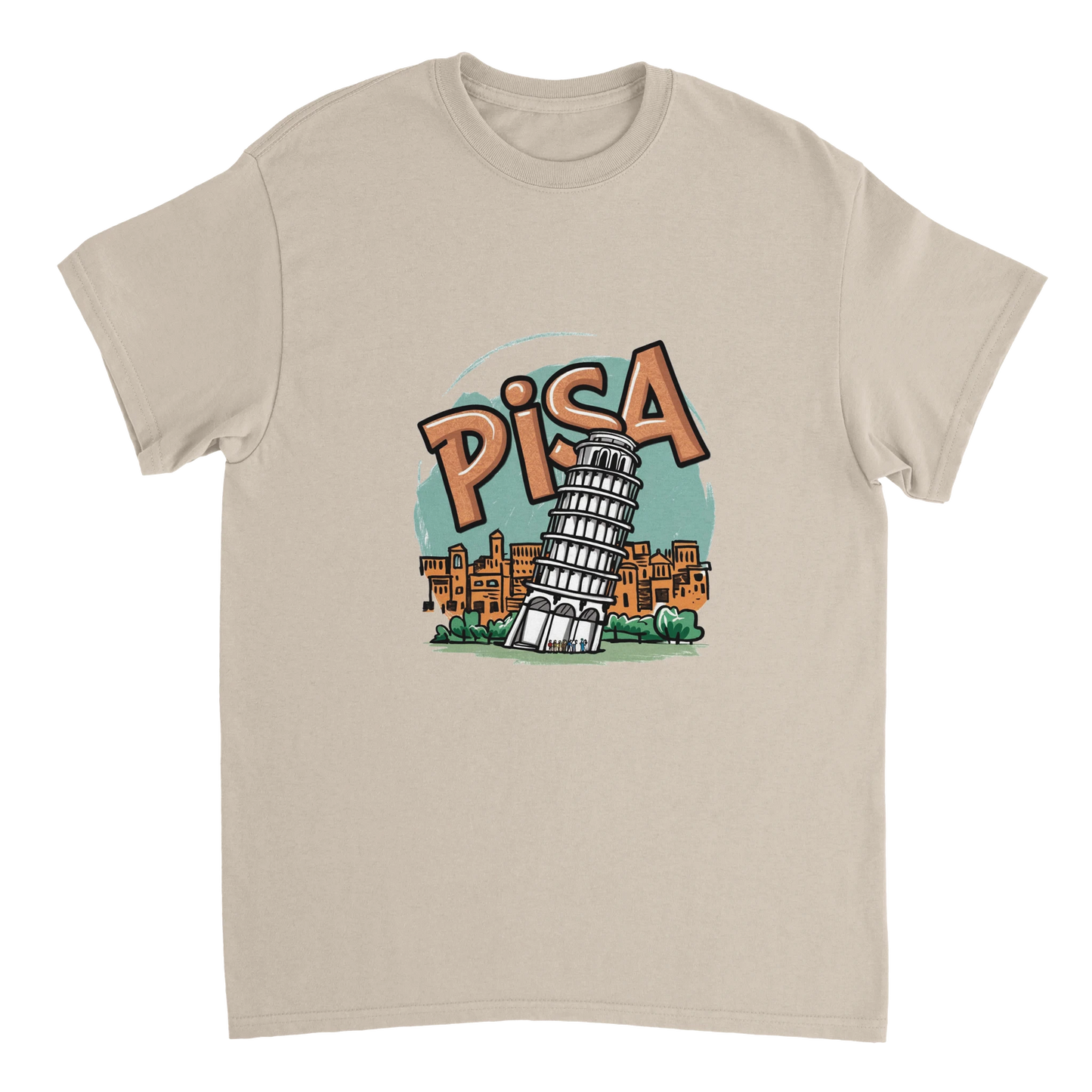 Pisa Italy Unisex Travel T-Shirt perfect for travelers and gift seekers