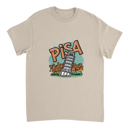 Pisa Italy Unisex Travel T-Shirt perfect for travelers and gift seekers