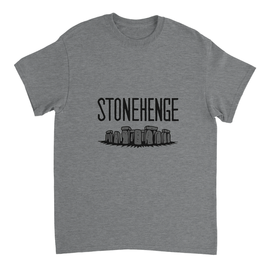 sport grey Stonehenge England Unisex Travel T-Shirt perfect for travelers and gift seekers
