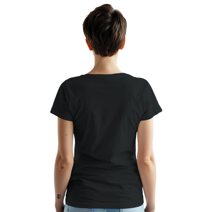 Lake Como Italy Unisex Travel T-Shirt featuring a person from the back perfect for travelers and gift seekers
