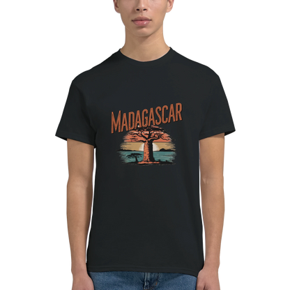 Madagascar Unisex Travel T-Shirt perfect for travelers and gift seekers