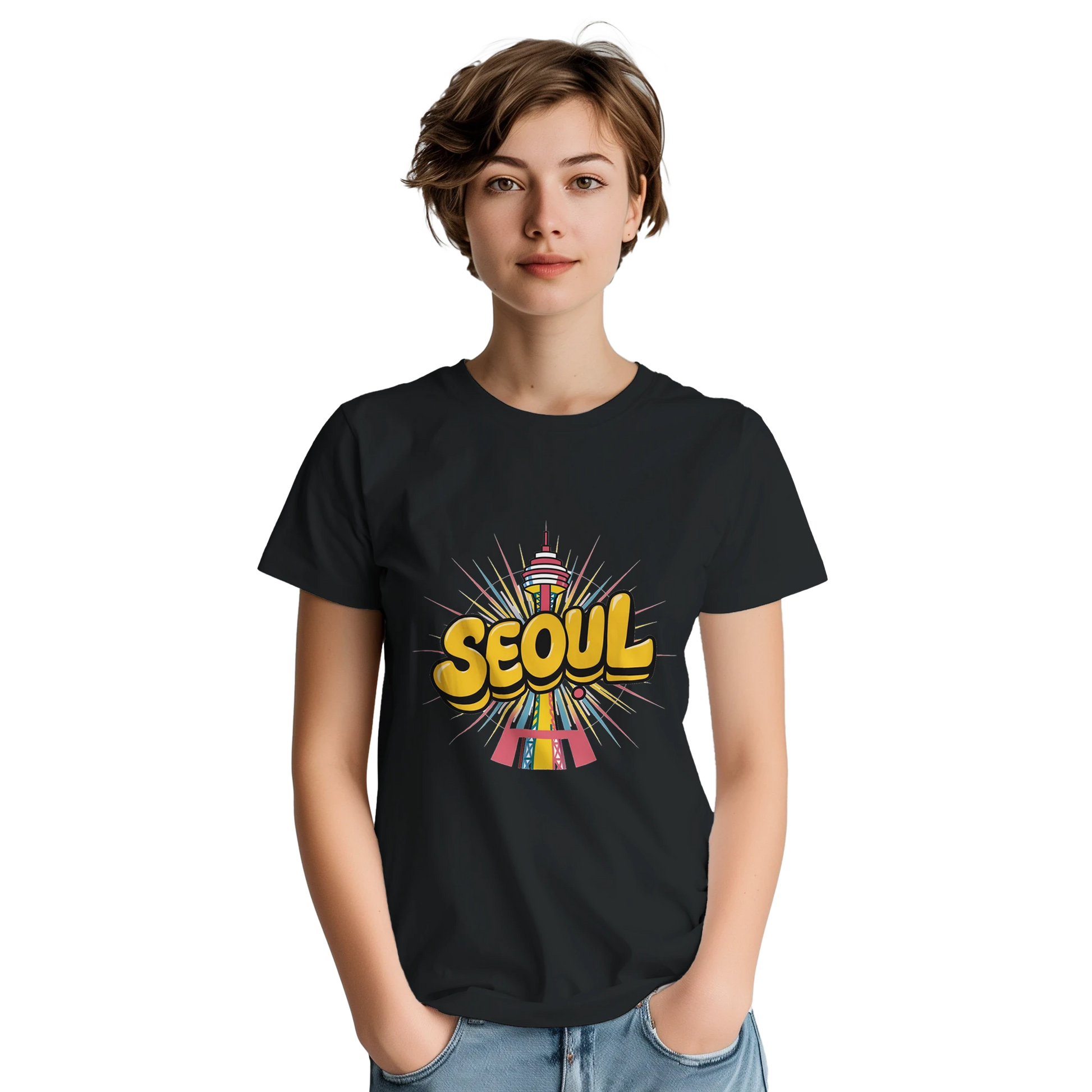 Seoul South Korea Unisex Travel T-Shirt perfect for travelers and gift seekers