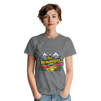 Himalayas Unisex Travel T-Shirt perfect for travelers and gift seekers