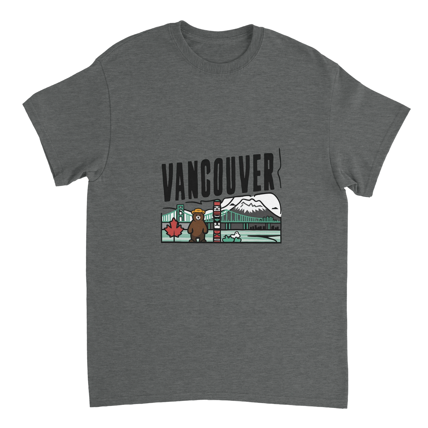 Vancouver Canada Unisex Travel T-Shirt perfect for travelers and gift seekers