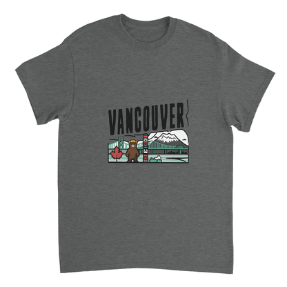 Vancouver Canada Unisex Travel T-Shirt perfect for travelers and gift seekers